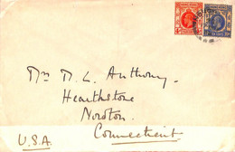 Aa6822 - HONG KONG - POSTAL HISTORY -  COVER To The USA - Briefe U. Dokumente