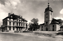 Champagnole * La Place Du 3 Septembre * La Mairie Et L'église - Champagnole