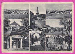 283559 / Germany - Salzgitter-Bad (bis 1951 Salzgitter) (Harz) -Te Ilansicht Tilly Haus Portie Trinkbrunnen Kurpark Turm - Salzgitter