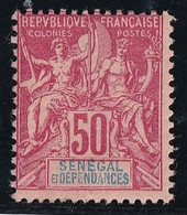 Sénégal N°18 - Neuf * Avec Charnière - 1 Point De Pelurage Sinon TB - Ungebraucht