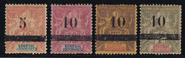 Sénégal N°26/29 - Neuf * Avec Charnière - TB - Unused Stamps