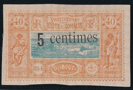 Côte Des Somalis N°28 - Neuf Sans Gomme - TB - Unused Stamps