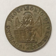 Italy ITALIA Govern Provvisorio Di Venezia 5 Centesimi 1849 E.362 - Lombardo-Veneto