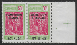 CAMEROUN 1940 YT 202** - VARIETE - Neufs