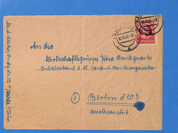 Allemagne Zone Soviétique 1945 Lettre De Kahla (G10414) - Sonstige & Ohne Zuordnung