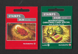 New Zealand 2005 S/A Christmas SB130/1 Booklets - Carnets
