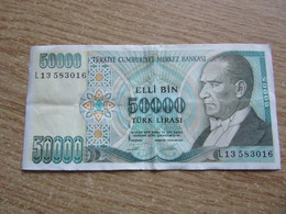 50000 Turk Lirasi - Turquie