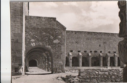 SALSES. - Le Château . Galeries Nord Et Est De La Cour Intérieure. Photo Véritable - Salses