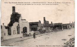 PARGNY SUR SAULX BOMBARDEMENTS 1914-15 - Pargny Sur Saulx