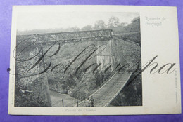 Argentina Recuerdo De Recuerdo De Guayaquil Puento De Chimbo. Pont Bridge - Kunstbauten