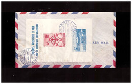 HAITI -  22 7 1958  FDC EXPO BRUXELLES - Foglietto - 1958 – Bruselas (Bélgica)