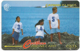 Cayman Isl. - C&W (GPT) - 3 Kids - 131CCIF - 1996, 25.000ex, Used - Kaaimaneilanden