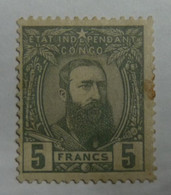 BELGIAN CONGO BELGE :  1887  -  N° 12 *  CAT: 210,00€      Défaut - 1884-1894