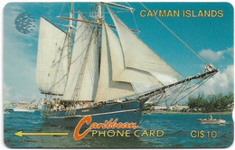 Cayman Isl. - C&W (GPT) - Sailing Ship, 8CCIB, 1994, 30.000ex, Used - Islas Caimán