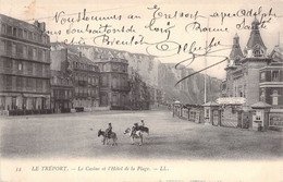 CPA France - Seine Maritime -  Le Tréport - Le Casino Et L'Hôtel De La Plage - L. L. - Dos Non Divisé - Oblitérée 1903 - Le Treport