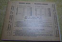 BELGIAN CONGO BELGE :  1937 -    CARNET A5  **    COMPLET MAIS SANS AGRAFE ET ROUILLE 650,00€ - Postzegelboekjes