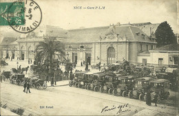 06  NICE - GARE P.L.M. (ref A4135) - Transport Ferroviaire - Gare