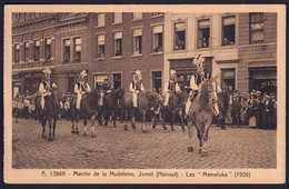 +++ CPA - JUMET - Marche De La Madeleine - Les "Mameluks" - Folklore 1926   // - Charleroi