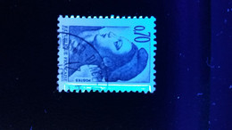 1982 N° 2240 OBLITERE DEUX BANDE PHOSPHORESCENTE UNE A GAUCHE SUR LES DENTS - Used Stamps