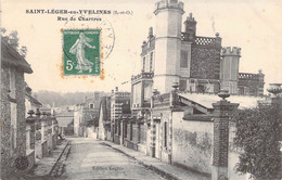 CPA France - Yvelines - Saint Léger En Yvelines - Rue De Chartres - Oblitérée Septembre 1916 Seine Et Oise - Legros Ed. - St. Leger En Yvelines