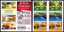 [Q] Israele / Israel 2015: Libretto Fiumi / Rivers Booklet ** - Postzegelboekjes
