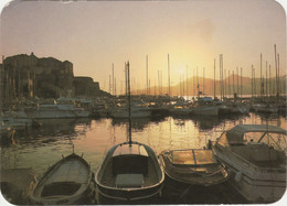 CALVI  2B  HAUTE CORSE CPM  LEVER DE SOLEIL SUR LE PORT - Calvi