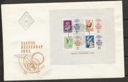 1965 USED Hungary Block 51A . - Cartas & Documentos