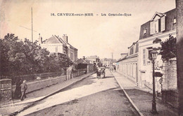 CPA France - Somme - Cayeux Sur Mer - La Grande Rue - Collection Galeries Cavolaises - Attelage - Cheval - Animée - Cayeux Sur Mer