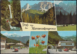 Austria - 9170 Ferlach - Karawankengrenze - Borderline - Cars - Citroën DS - Volvo - VW Käfer - Ferlach