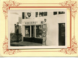 PONTIVY ** R. DECERGY **BP POMPE A ESSENCE ** CARTE PHOTO ** - Pontivy