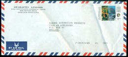 Hong Kong 1997 Airmail Cover To Netherlands Mi 828 - Briefe U. Dokumente