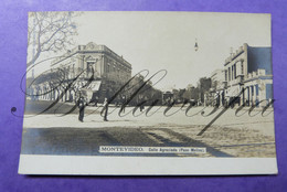 Uraguay Montevideo Calle Agraciada Paso Molino Carte Photo RPPC - Uruguay