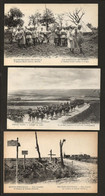 Set 3 CPA Postal CEP FRANCE WWI Ww1 WAR Guerre SOLDADOS PORTUGUESES General Garcia Rosado. Phot.Garcez 1915 - Guerre 1914-18