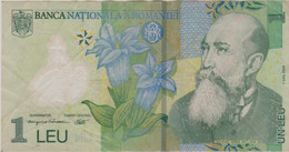 Banconota Da  1  LEI   ROMANI -  Anno 2005 - Stock 99 - Roemenië