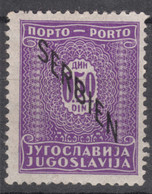 Germany Occupation Of Serbia - Serbien 1941 Porto Mi#1 Mint Hinged - Ocupación 1938 – 45