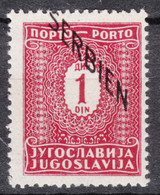 Germany Occupation Of Serbia - Serbien 1941 Porto Mi#2 Mint Never Hinged - Ocupación 1938 – 45