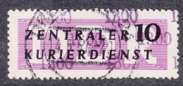 Germany DDR 1957 Postage Due Mi#10 Used - Gebruikt