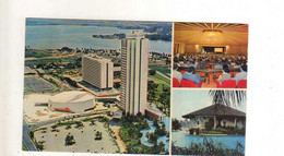 ABIDJAN Hotel Ivoire Intercontinental Et Palais Des Congres Hoyphouet Boigny, Format 17x10 Cm - Côte-d'Ivoire