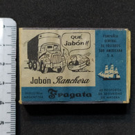 Antigua Caja Matchbox Fósforos Jabón Ranchera – Origen: Argentina – Usada – Vacía - Boites D'allumettes