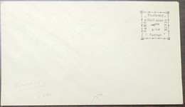 INDIA, Princely State Bamra, Postal Stationery Envelope, Mint Inde Indien - Bamra