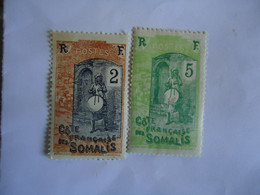 SOMALI  FRANCE  COLONIES  2 MLN  STAMPS  1915 DRAMER - Autres & Non Classés