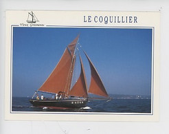 Vieux Gréements, Le Coquillier Général Leclerc - Pêche Coquille Saint Jacques - Cp Vierge - Pêche
