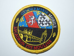 ECUSSON De Collection GENDARMERIE MOBILE Escadron 17/5 MOULINS - Police & Gendarmerie