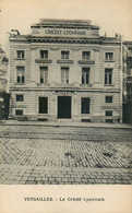 BANQUE - Le CREDIT LYONNAIS - VERSAILLES ( 78)  - CARTE - TRES BON ETAT - Banques