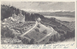Hotel & Pension Waldhaus Dolder Zürich 1918 - Wald