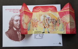 Vatican Theatre 2007 Art Movie Opera (FDC) *odd Shape *unusual - Covers & Documents