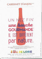 Vin - Cabernet D'Anjou - Carte Publicitaire - Vignes