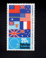 1653832286  1972 SCOTT  36  POSTFRIS (XX) MINT NEVER HINGED  - SOUTH PACIFIC COMMISSION - MEMBERS - Tokelau