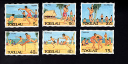 1653855356 1987 SCOTT  144 149 POSTFRIS (XX) MINT NEVER HINGED  -  OLYMPIC SPORTS - Tokelau