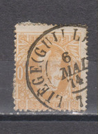 COB 33 Oblitération Double Cercle LIEGE (Guillemins) - 1869-1883 Leopold II